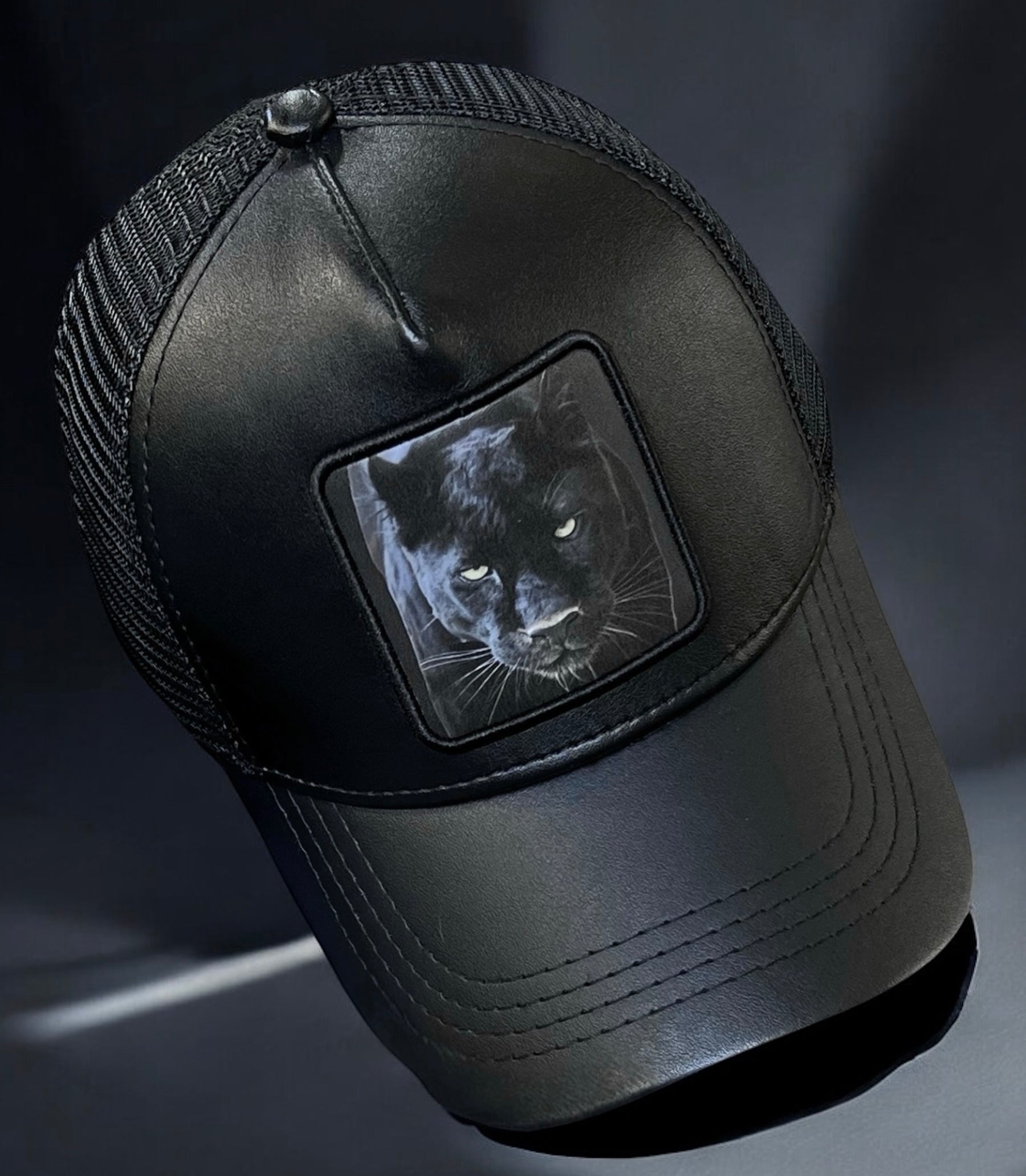 Phantom™- Black Panther Leather limited edition – BlackAngelcaps™