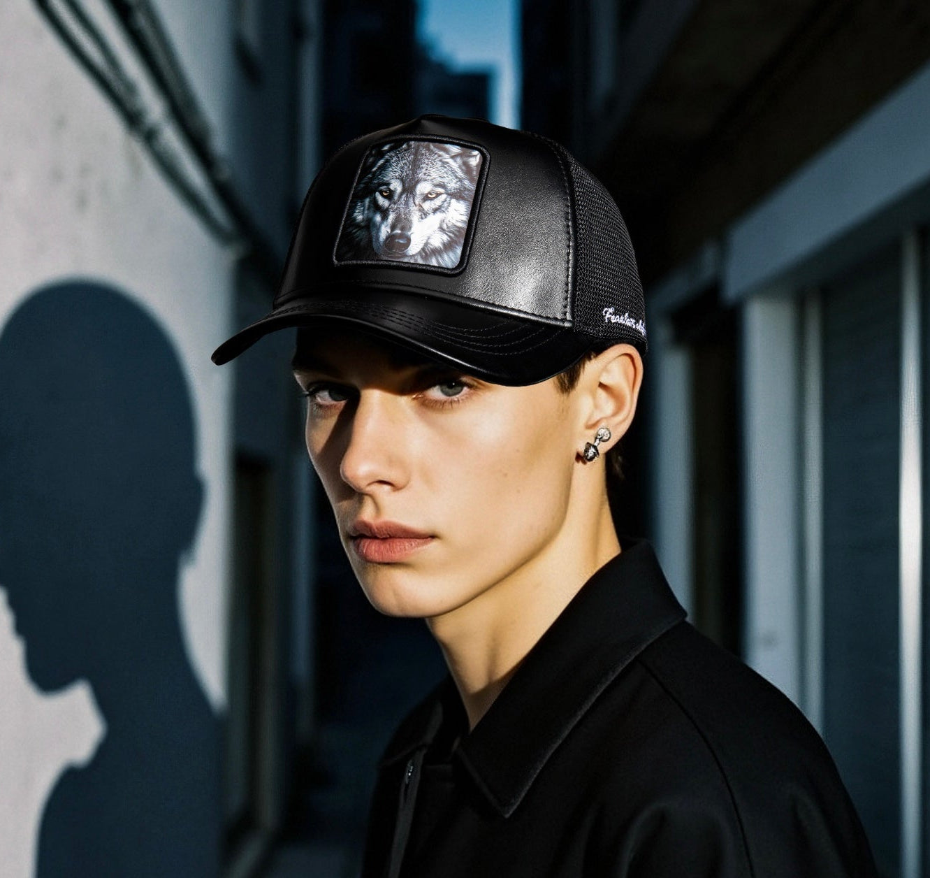 │bauf│ angel ball cap charcoal BH24FW-UCHR4 Hooded Angel Cap Design 1 black – Hooded Angel