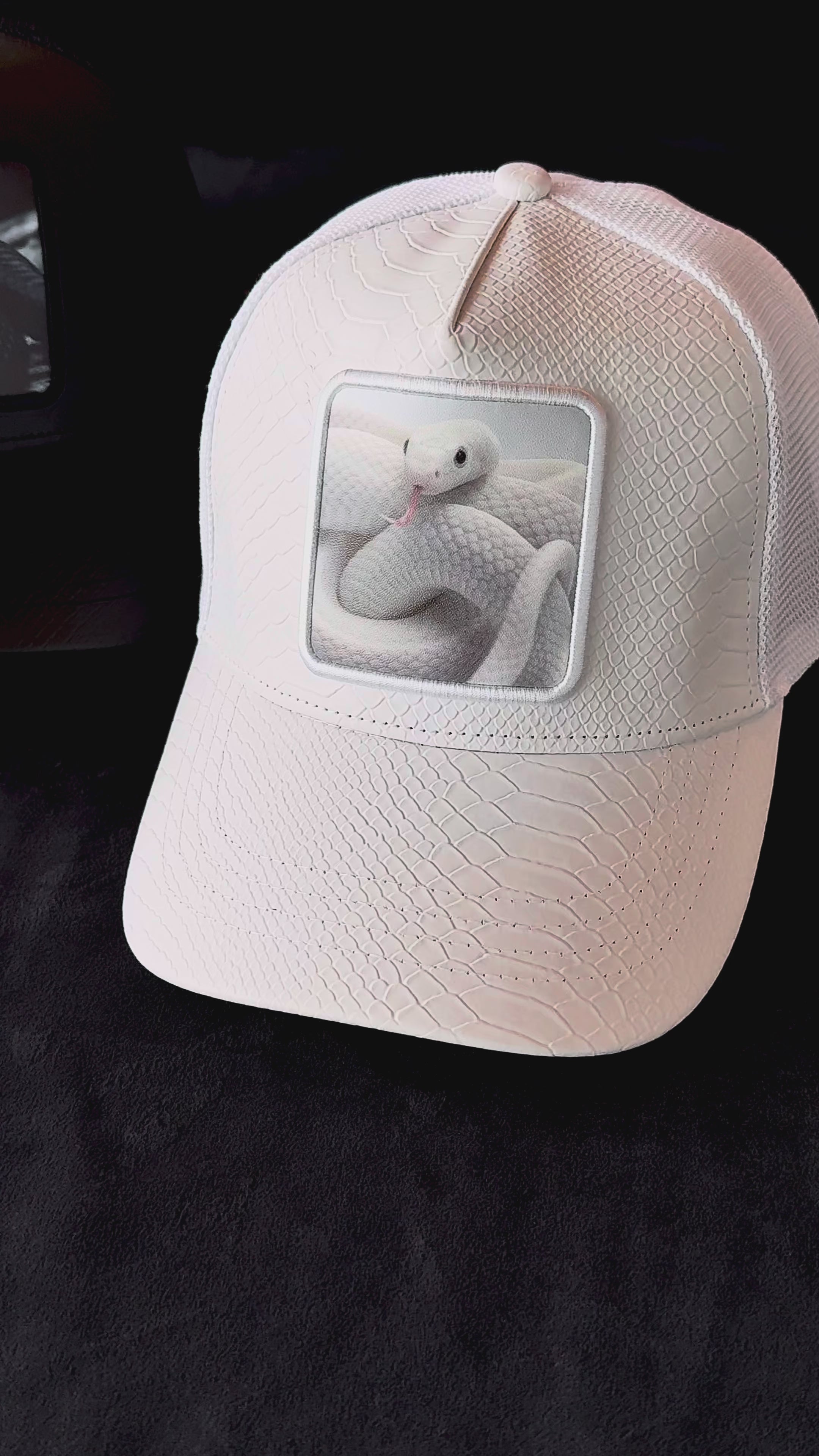 Víbora -Serpiente blanca™ | Edición limitada de cuero